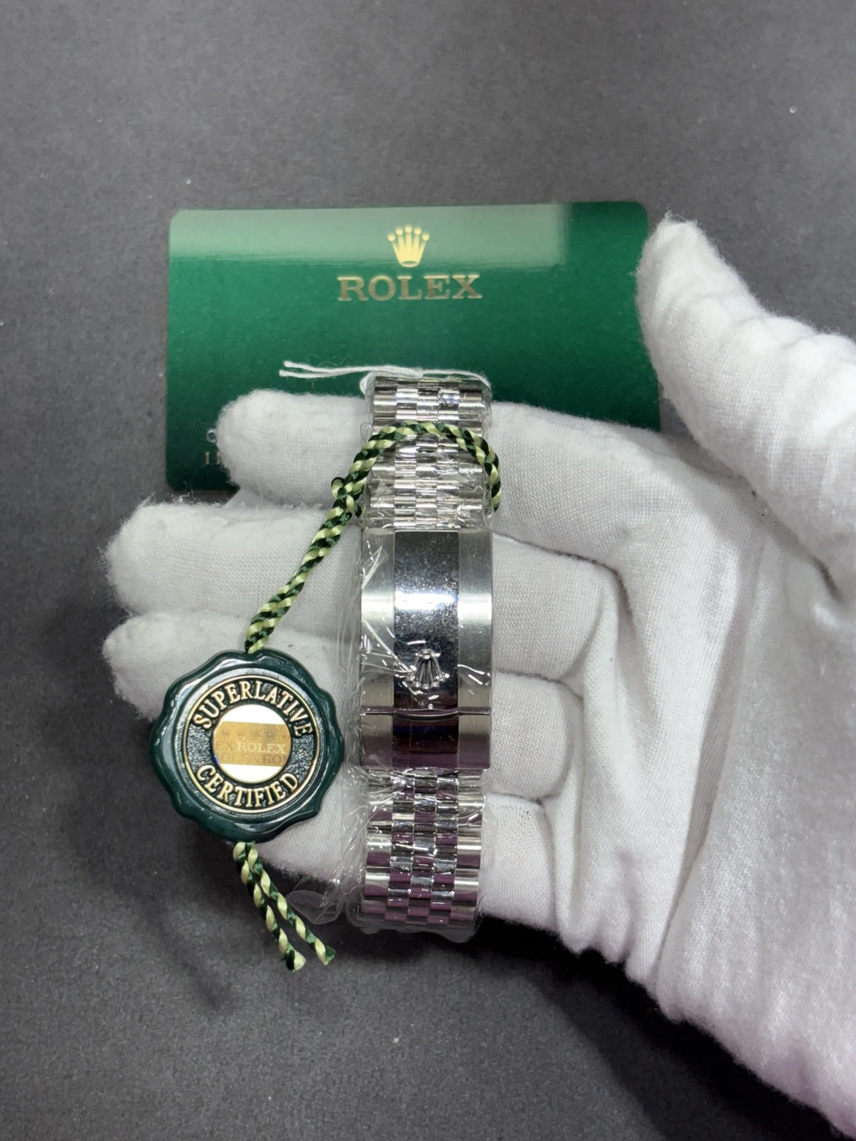 Rolex Datejust 41 Silver Index Dial on Jubilee 126334 Card 2026