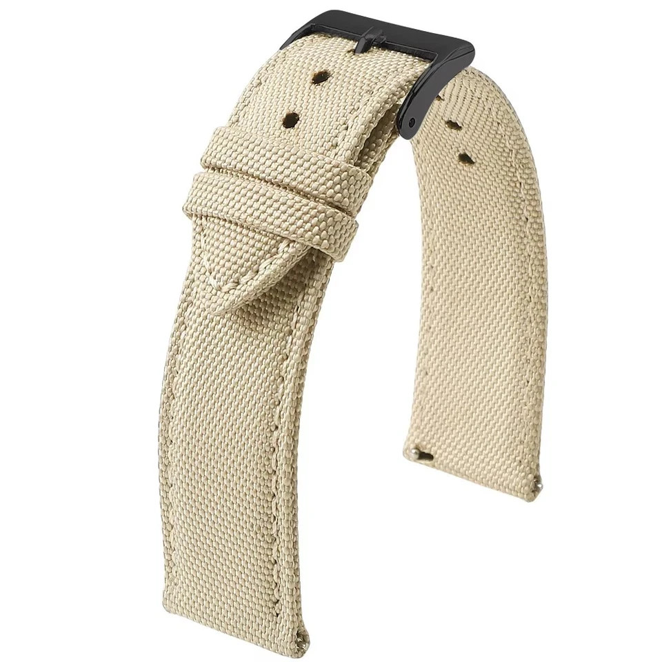 18mm 19mm 20mm 21mm 22mm 24mm Waterproof Sailcloth Watch Strap Two-Sided Nylon