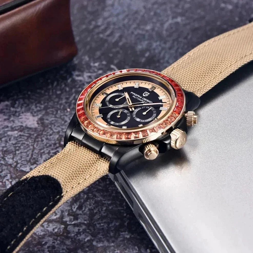 Pagani Design PD-1732 Blue Stainless Steel Automatic Men’s Watch