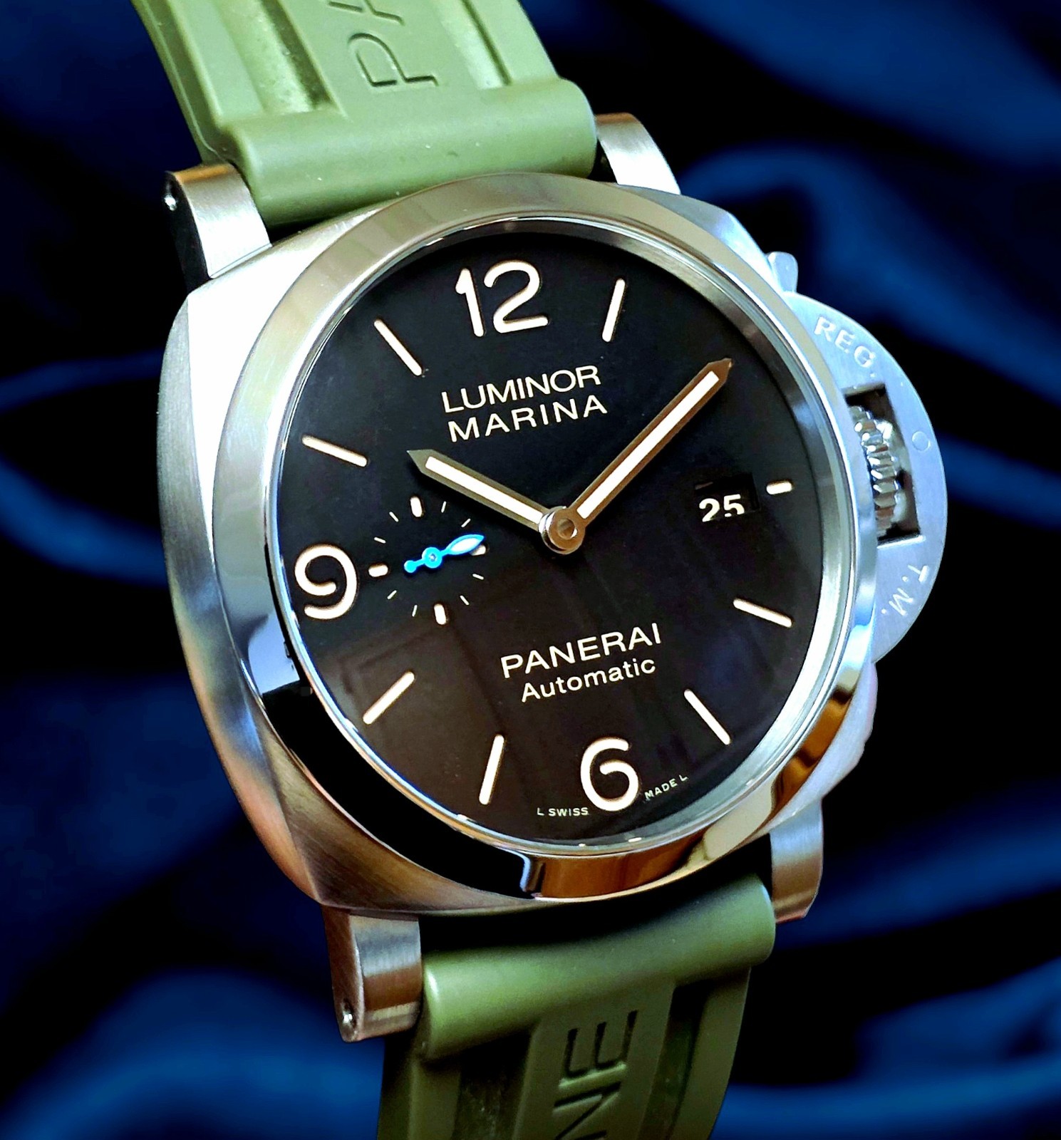 Panerai Luminor Marina Men’s Watch – PAM01312, 44mm, B/P, 2018, Great condition!