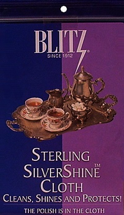 Blitz Industrial BRASS Polishing Cloth & Tarnish Eating Rag