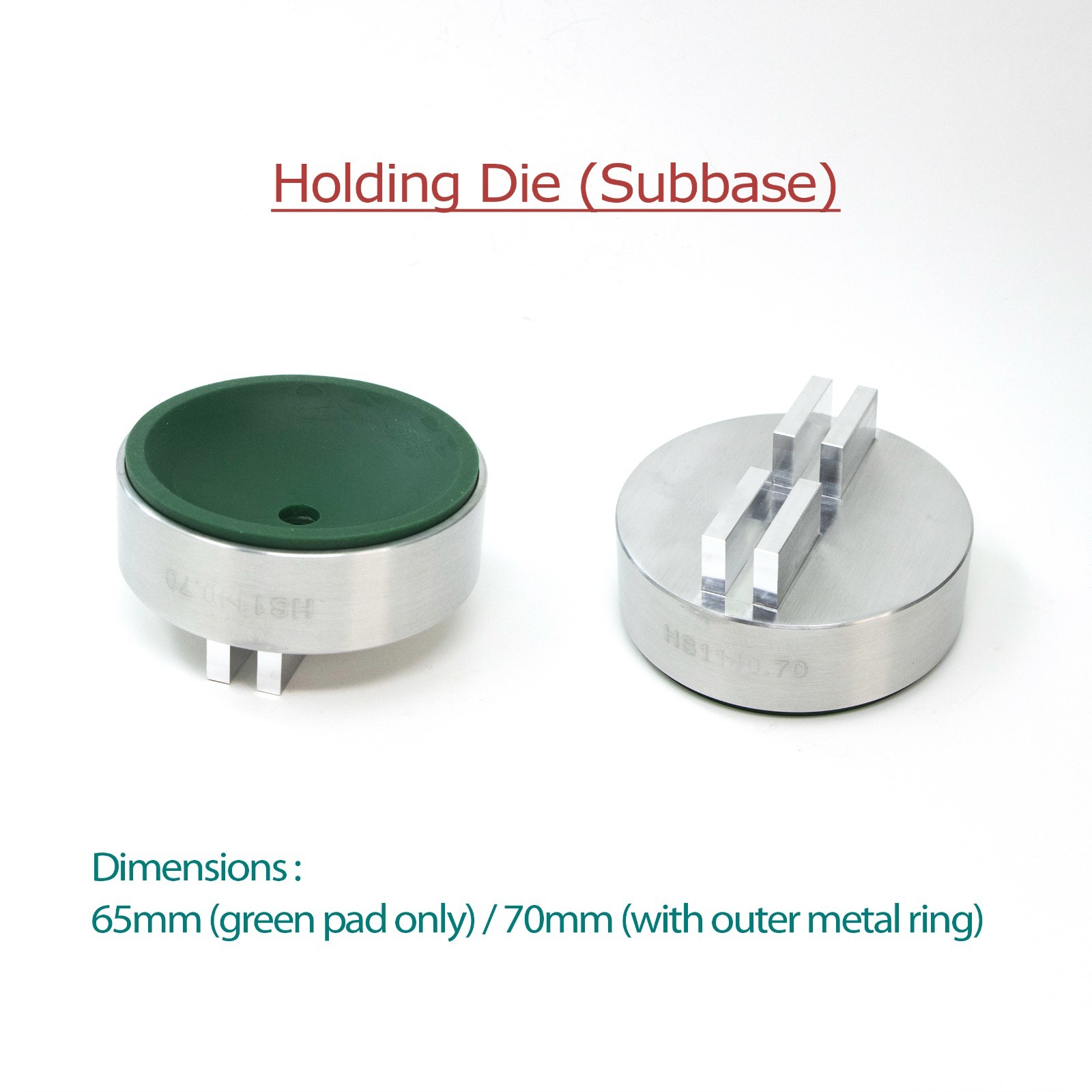 Timelab Spider Opener Suction 8 Die Set Opening Closing Screwback Watch Case