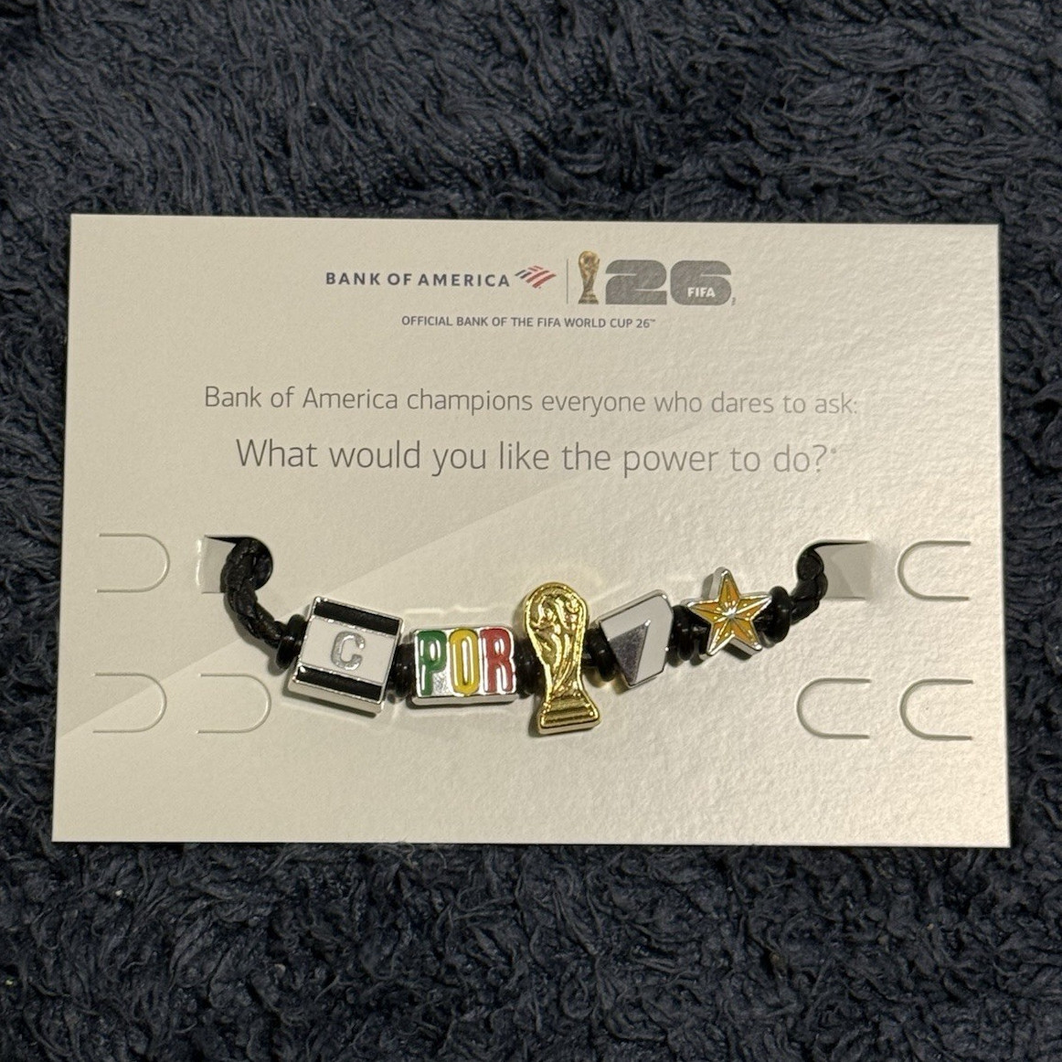 FIFA World Cup 26 CRISTIANO RONALDO PORTUGAL bracelet