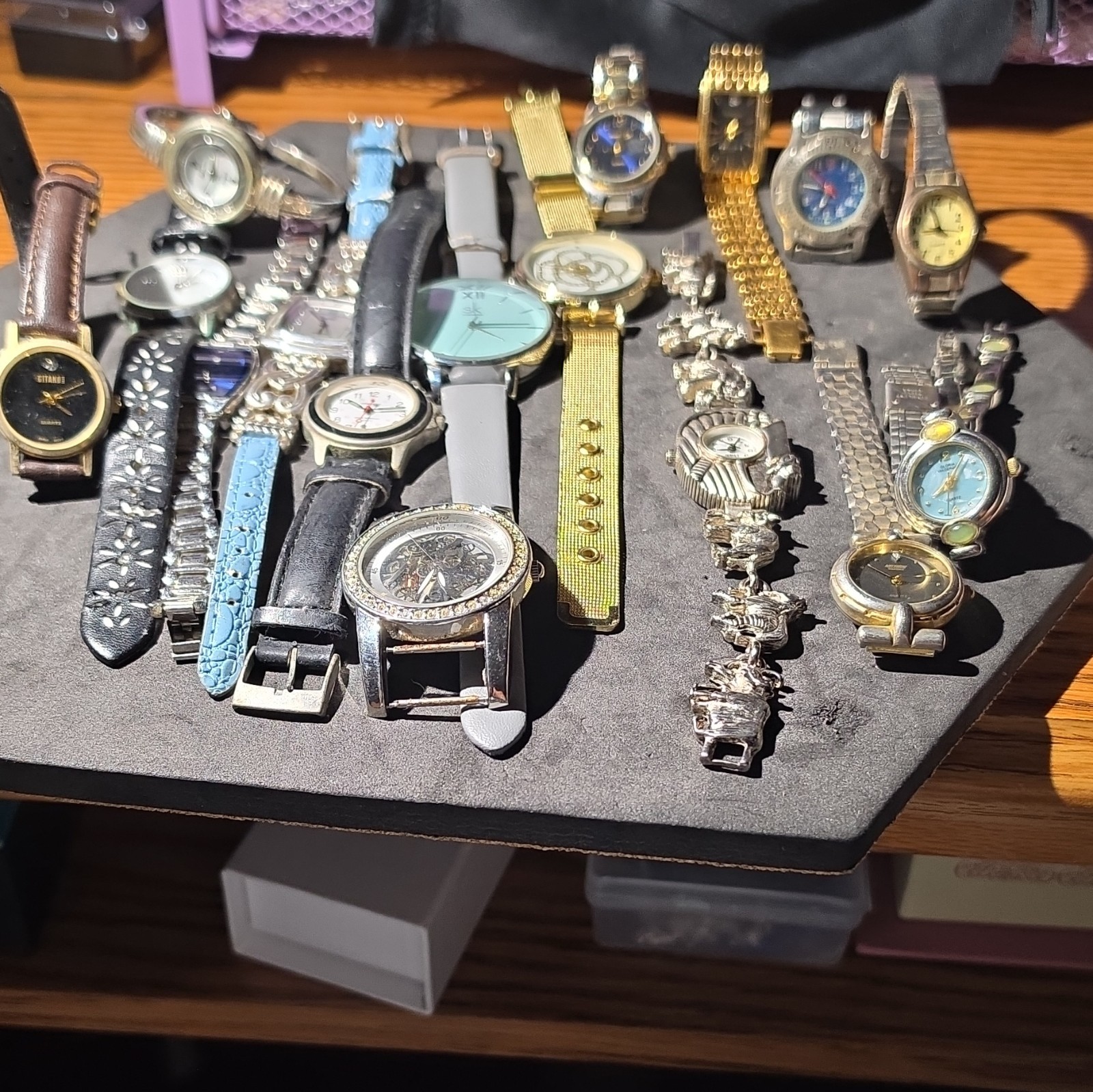 Gitano Mixed Lot of Assorted Unisex Adults Wristwatches Various Styles & Bands