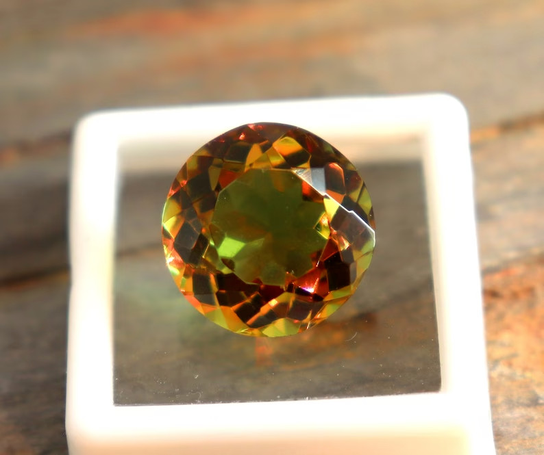 7.70 Ct Round Cut Natural Alexandrite Superb EGL Certified Loose Gemstone AAA