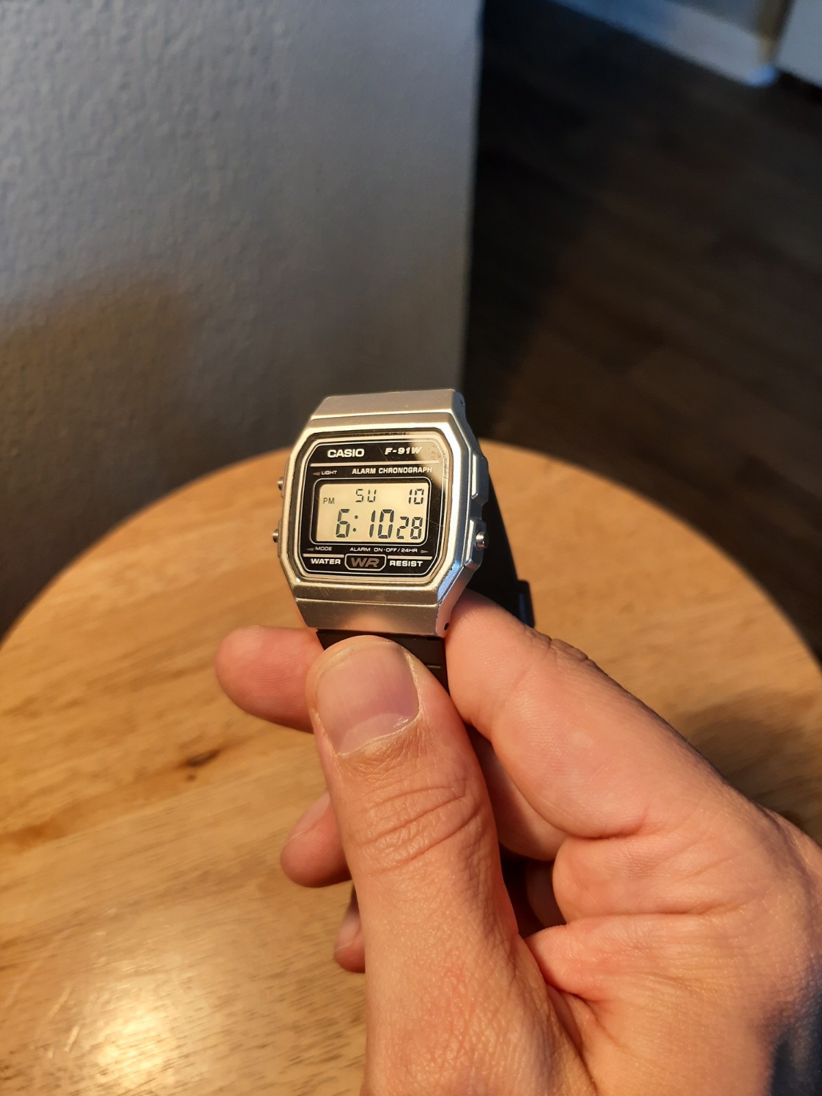 Casio Men’s Gray Watch – F-91W-1