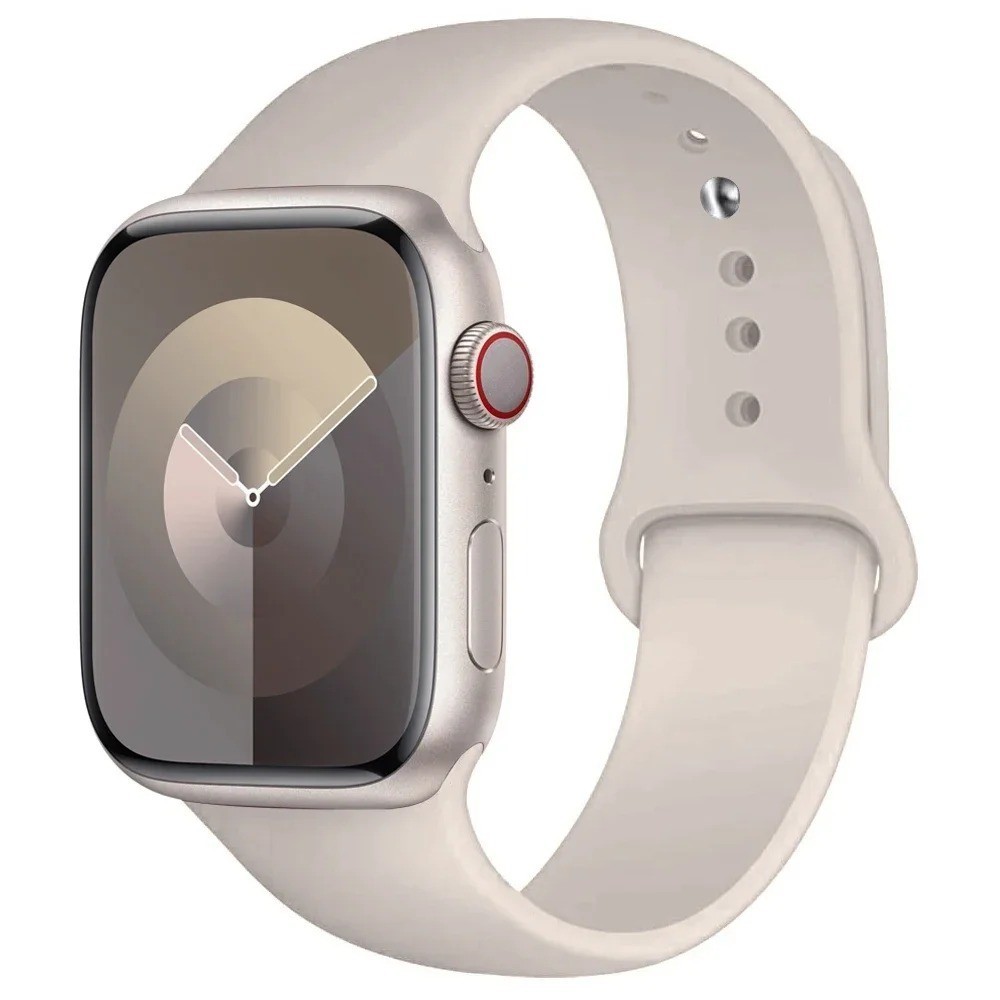 For Apple Watch Silicone Band Strap Series SE 1 2 3 4 5 6 7 Sports 38/40/42/44mm