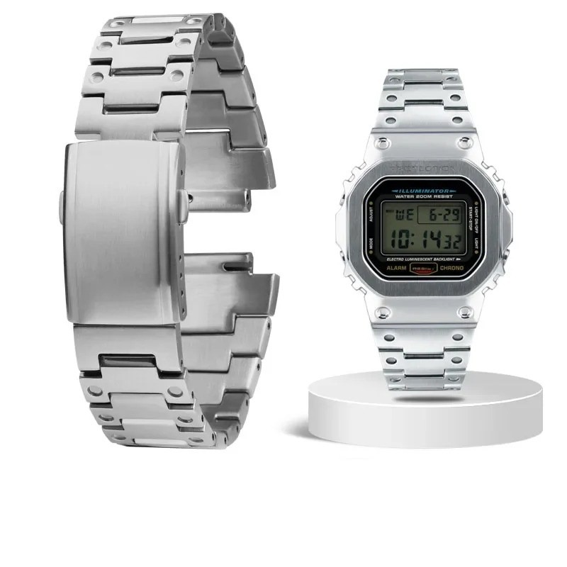 Casio Watch Band G-SHOCK DW5600/M5610/GW5610/GMW-B5000/GW-B5600/GA2100/GA2110