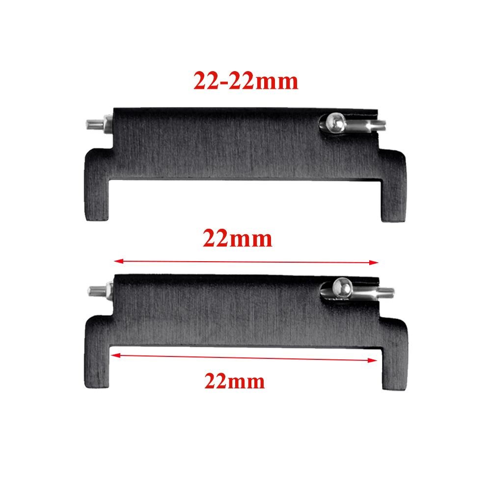 Watch Strap Adapter Pair Quick Release Connectors 18mm to 20mm 22mm 20mm to 22mm
