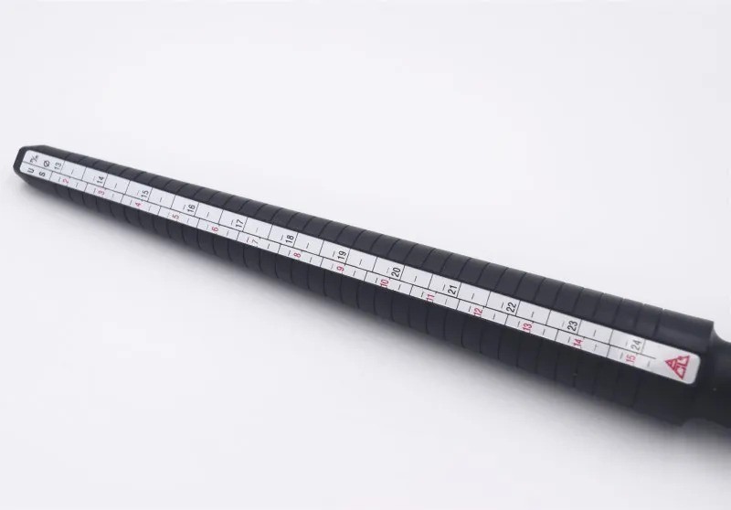 Ring Sizer Gauge Mandrel Finger Sizing Measure Stick Standard Tool