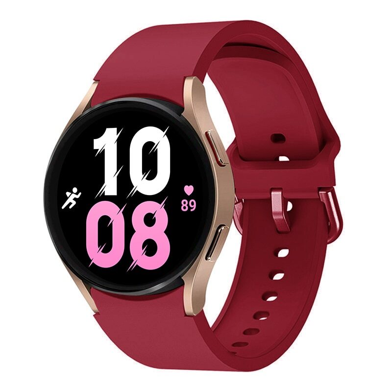 New Silicone Watch Band Strap For Samsung Galaxy Watch 4 5 6 7 40/44/43/47mm