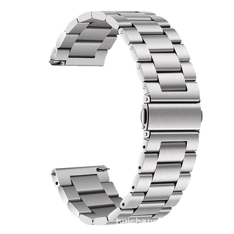 Solid Stainless Steel Watch Band Strap Mens Brushed Metal Bracelet 20 22 23 24mm