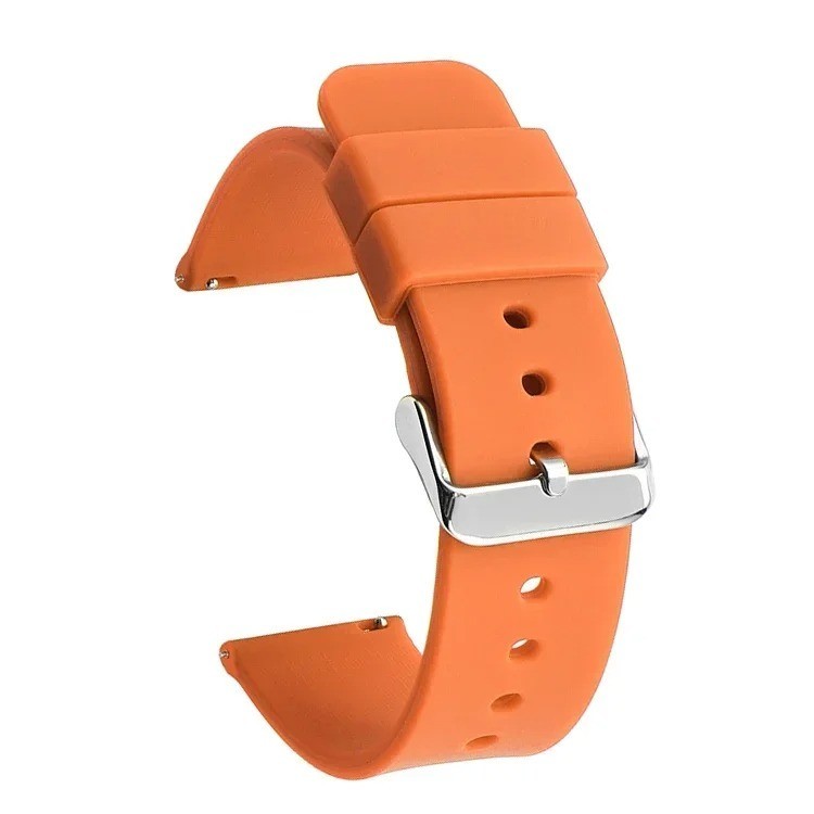 Silicone Watch Strap 14mm 16 18 19 20mm 21 22mm 24mm Waterproof Soft Rubber Band