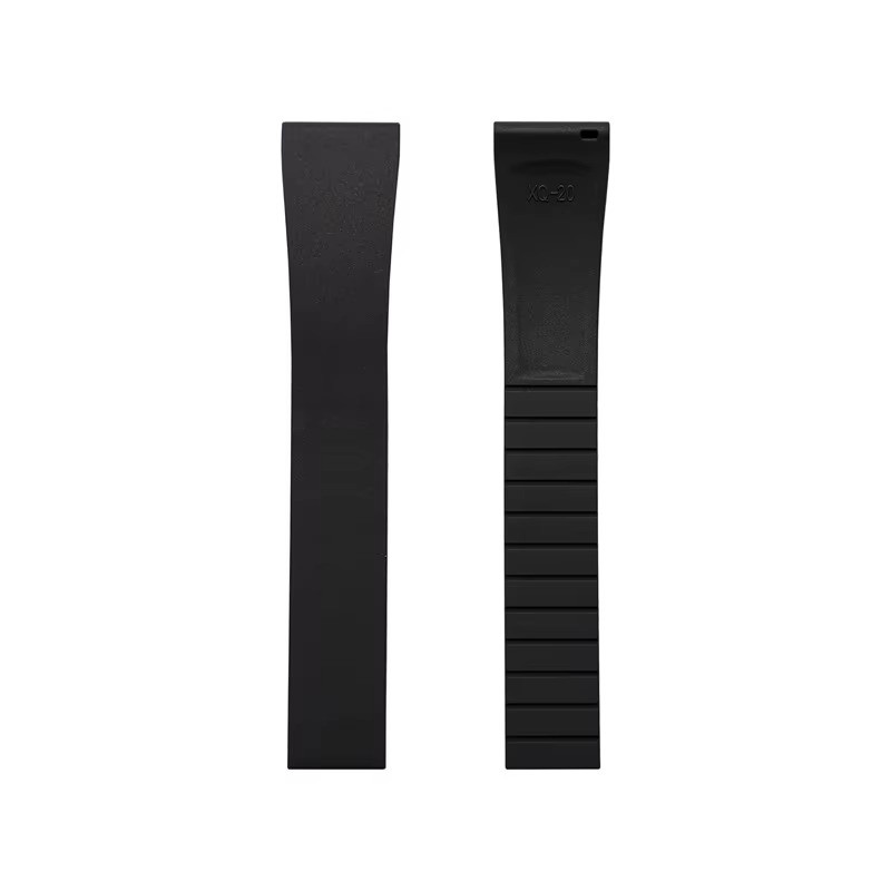 Fluoro Rubber Watch Band CTS FKM Strap 18 19 20 21 22mm Cut to Size Fast Release