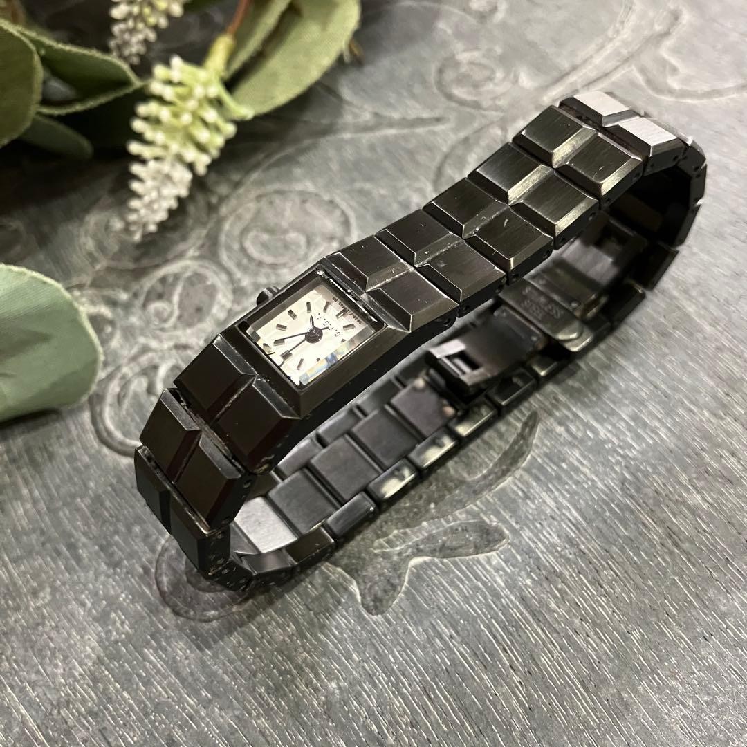 G.V.G.V. x Citizen Square Watch Black White 300 Ltd