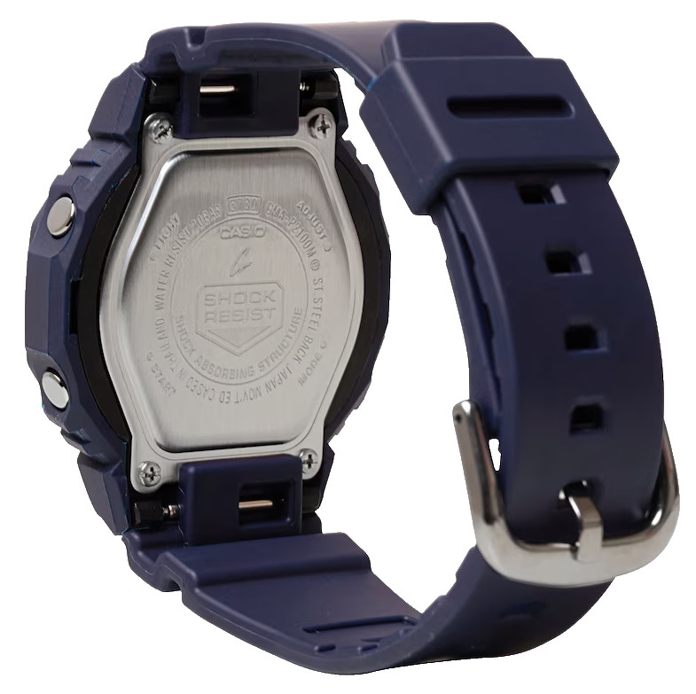 Casio G-Shock Analog/Digital Dark Blue Resin Watch GMAP2100M-2A