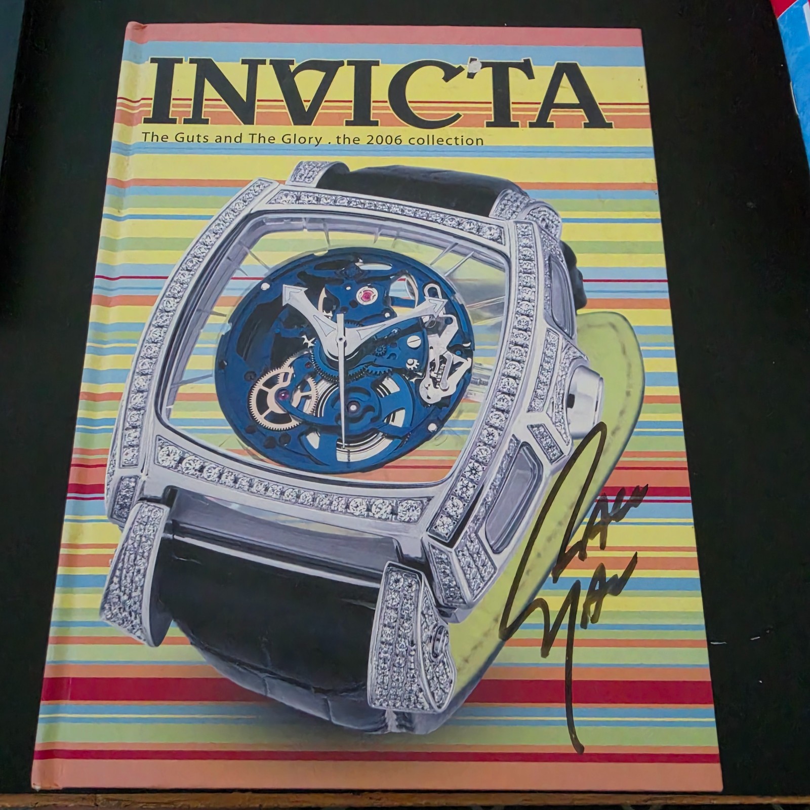 2006 Invicta Collection Autographed Catalogue