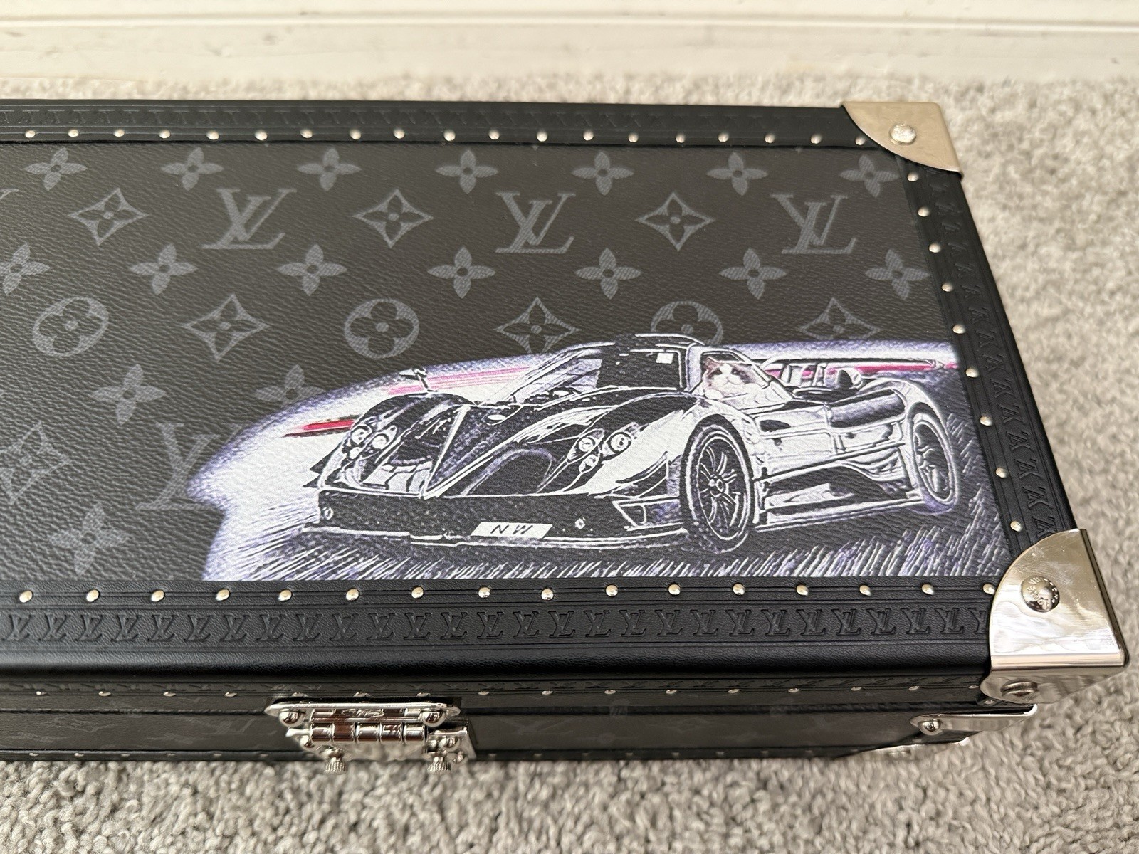 Louis Vuitton Coffret 8 Montres Monogram Eclipse Watch Case-RARE EDITION