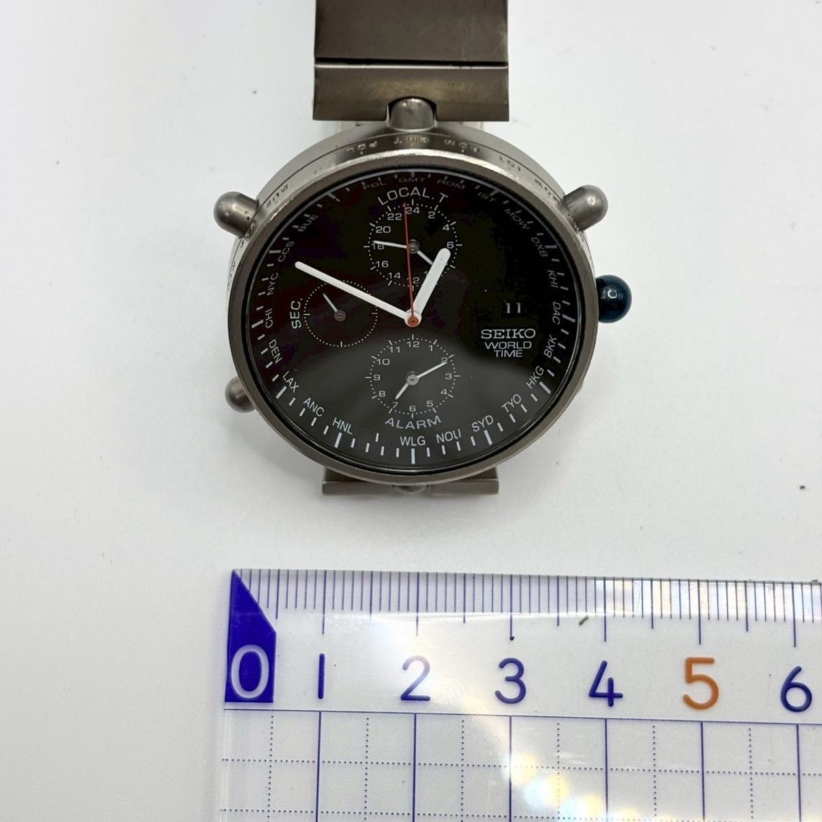 SEIKO World Time 5T52-0010 Quartz Limited Watch