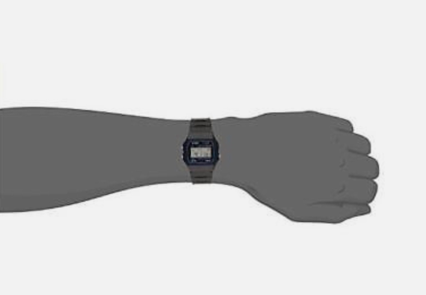 Casio F-91-W-1 Men’s Resin Band Water Resistant Alarm Chronograph Digital Watch