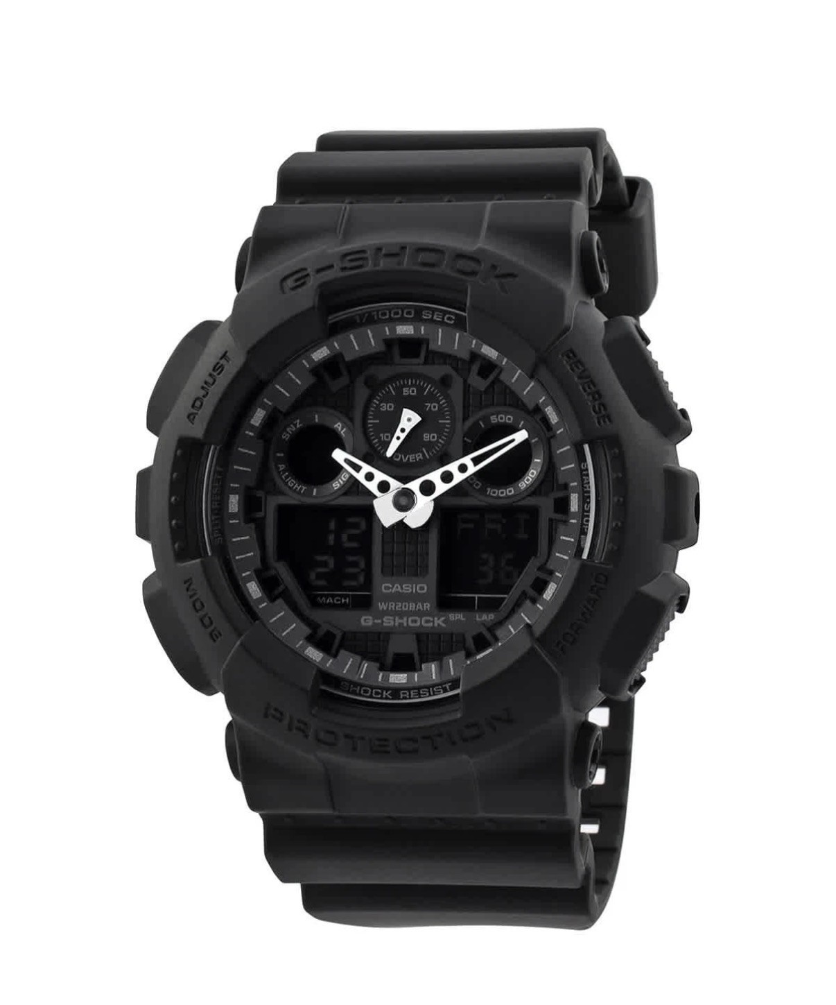 Casio G-Shock Perpetual Alarm World Time Chronograph Quartz Analog-Digital Black