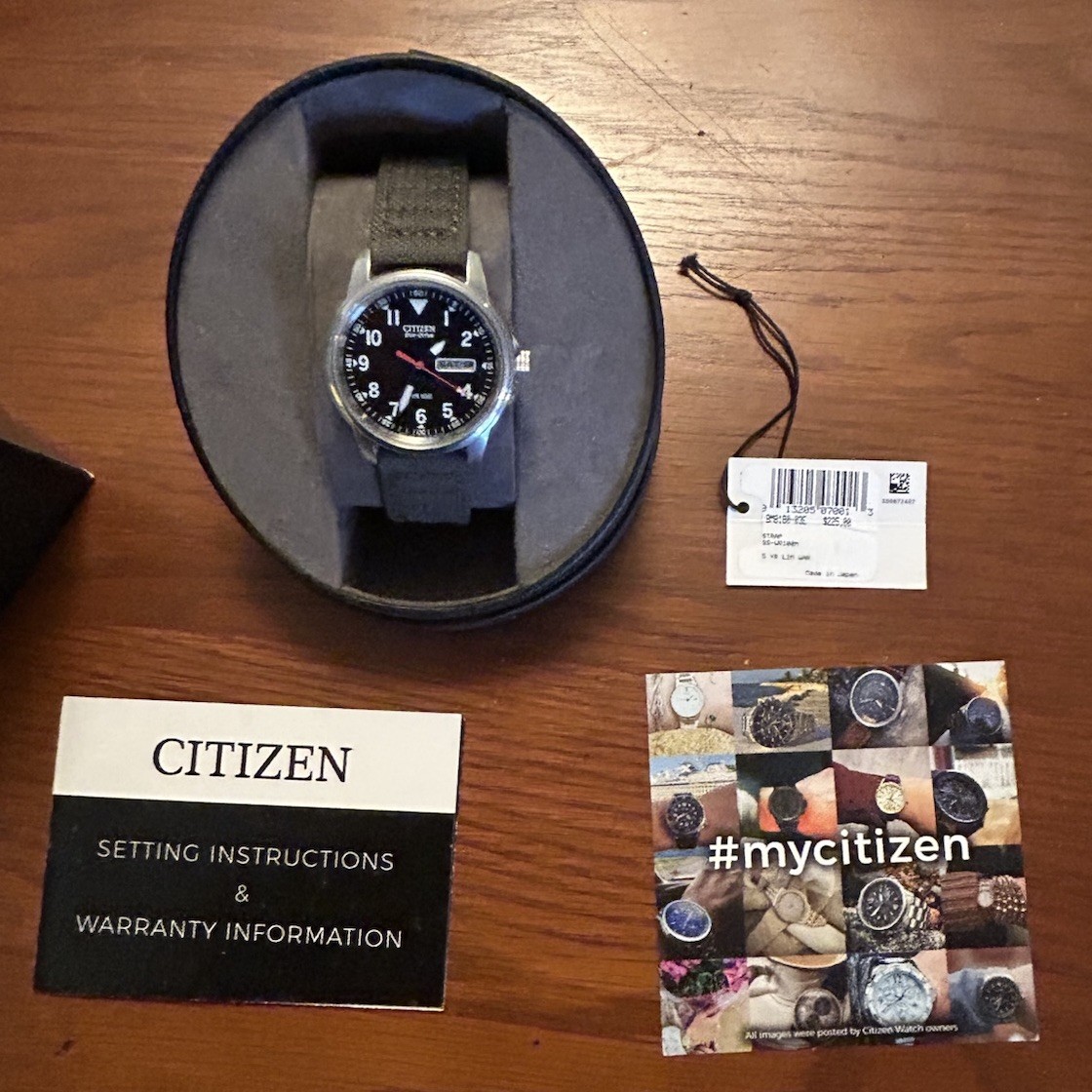 Citizen Eco-Drive BM8180-03E Wrist Watch for Men 100M Water Resist