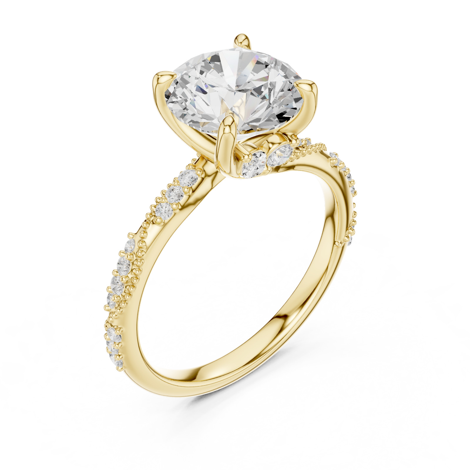 30+ Women’s Ring Gold CAD Files Bundle 3DM STL Designs Rose, White, Yellow LR-43