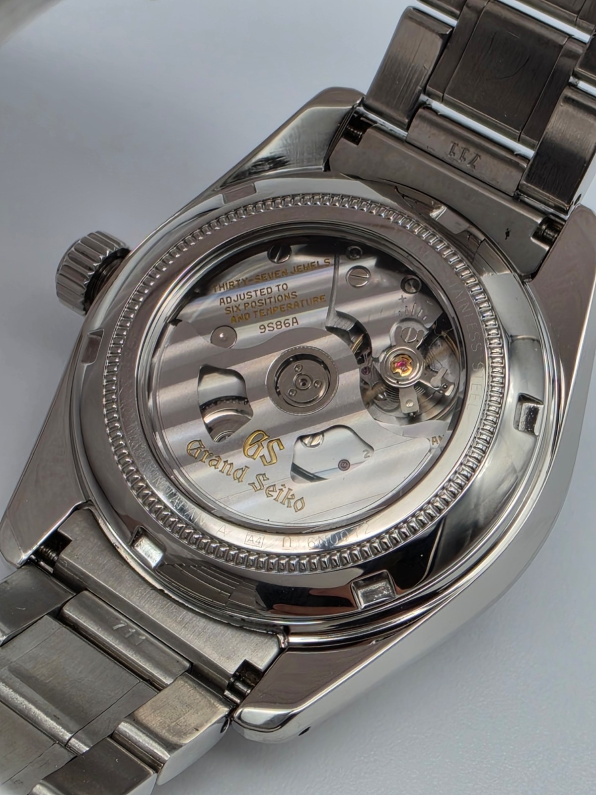 Grand Seiko 9S Mechanical SBGJ203 Stainless Steel 40mm Black Dial