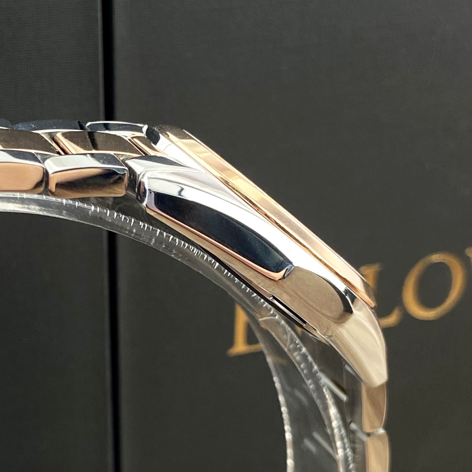 Bulova Surveyor 98P207 Mother of Pearl White Dial Rose Gold Women’s Watch