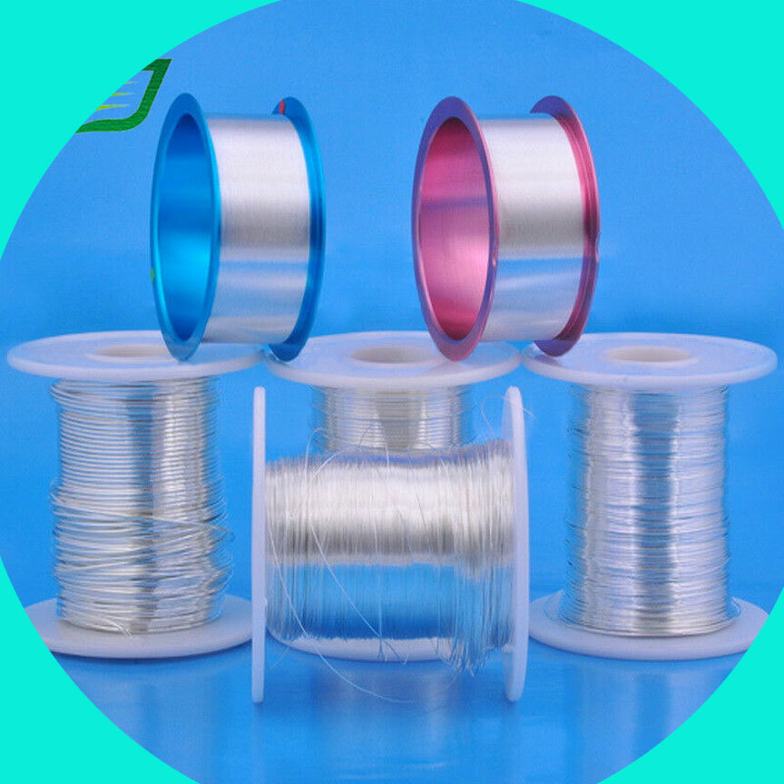 Sterling 925 silver round wire soft 16,18,20,22,24 gauge 5 10 15 feet USA MADE