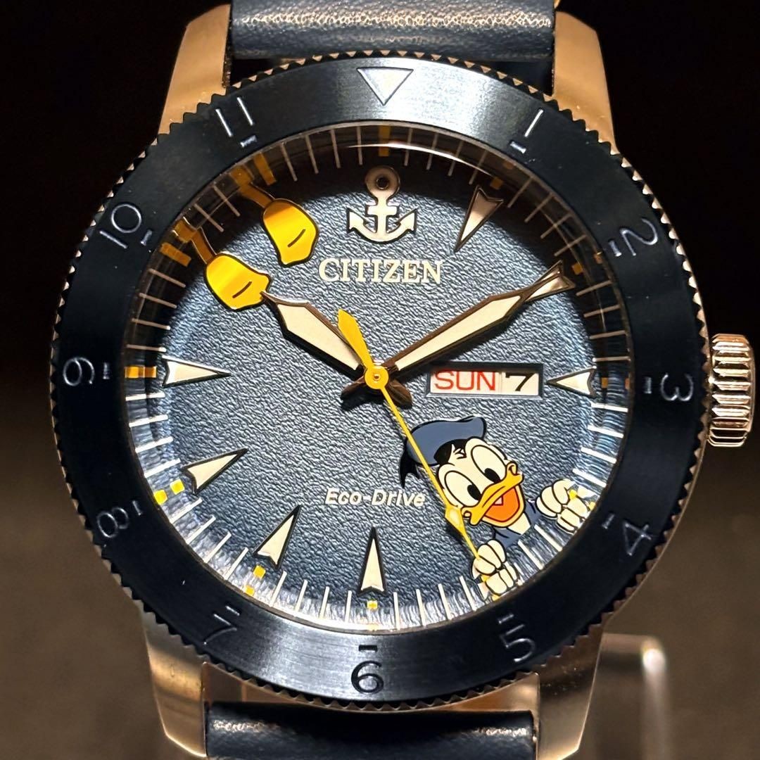 [B1P] CITIZEN Disney Donald Duck Limited Quartz Watch [t8q]