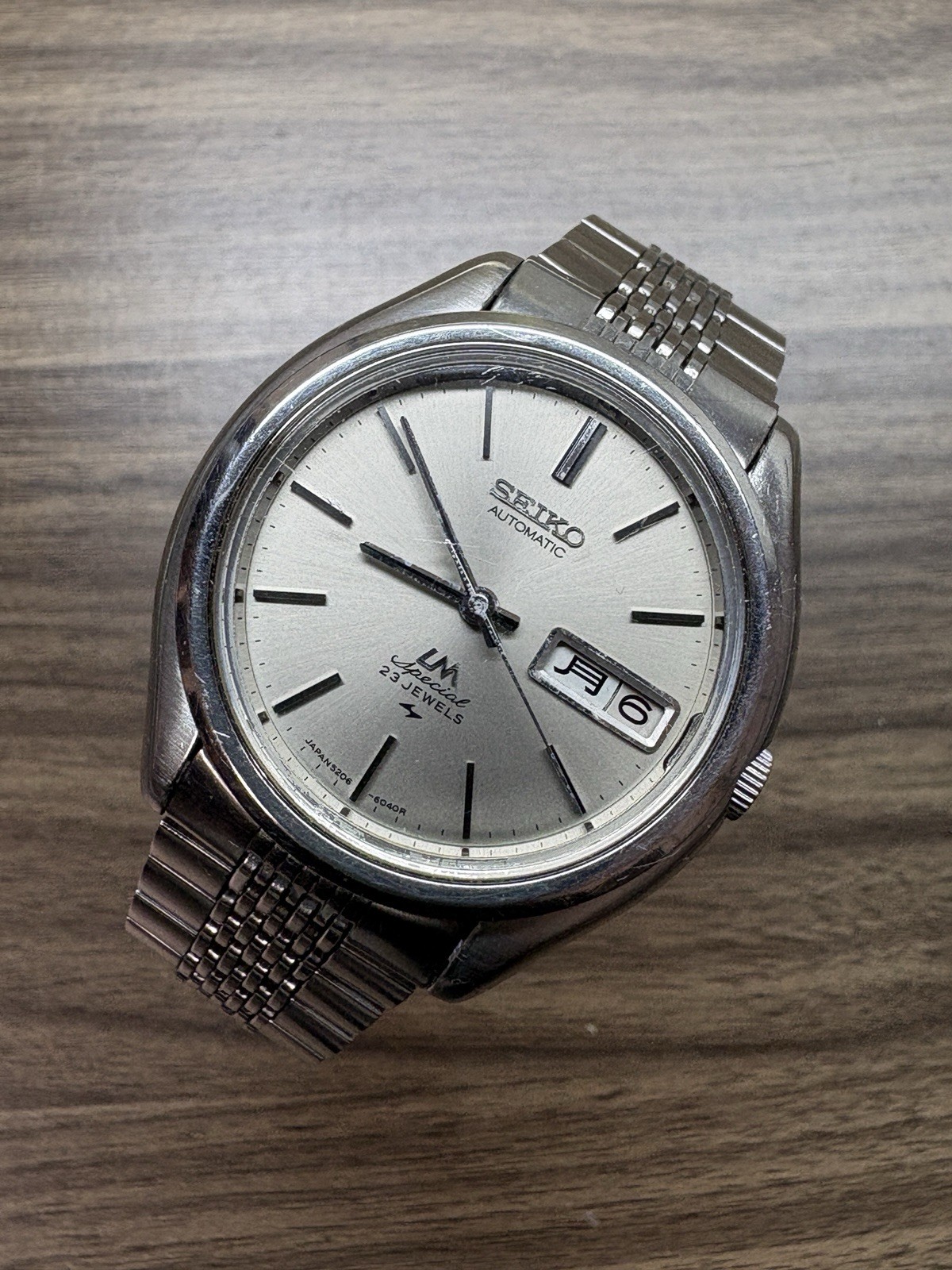 SEIKO Lord Matic Special 5216-7080 Vintage 1975 Automatic Overhauled Japan
