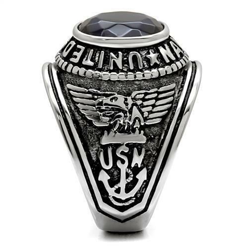 United States US NAVY Ring – USN Seals Military Rings – Surplus of Silver & Gold
