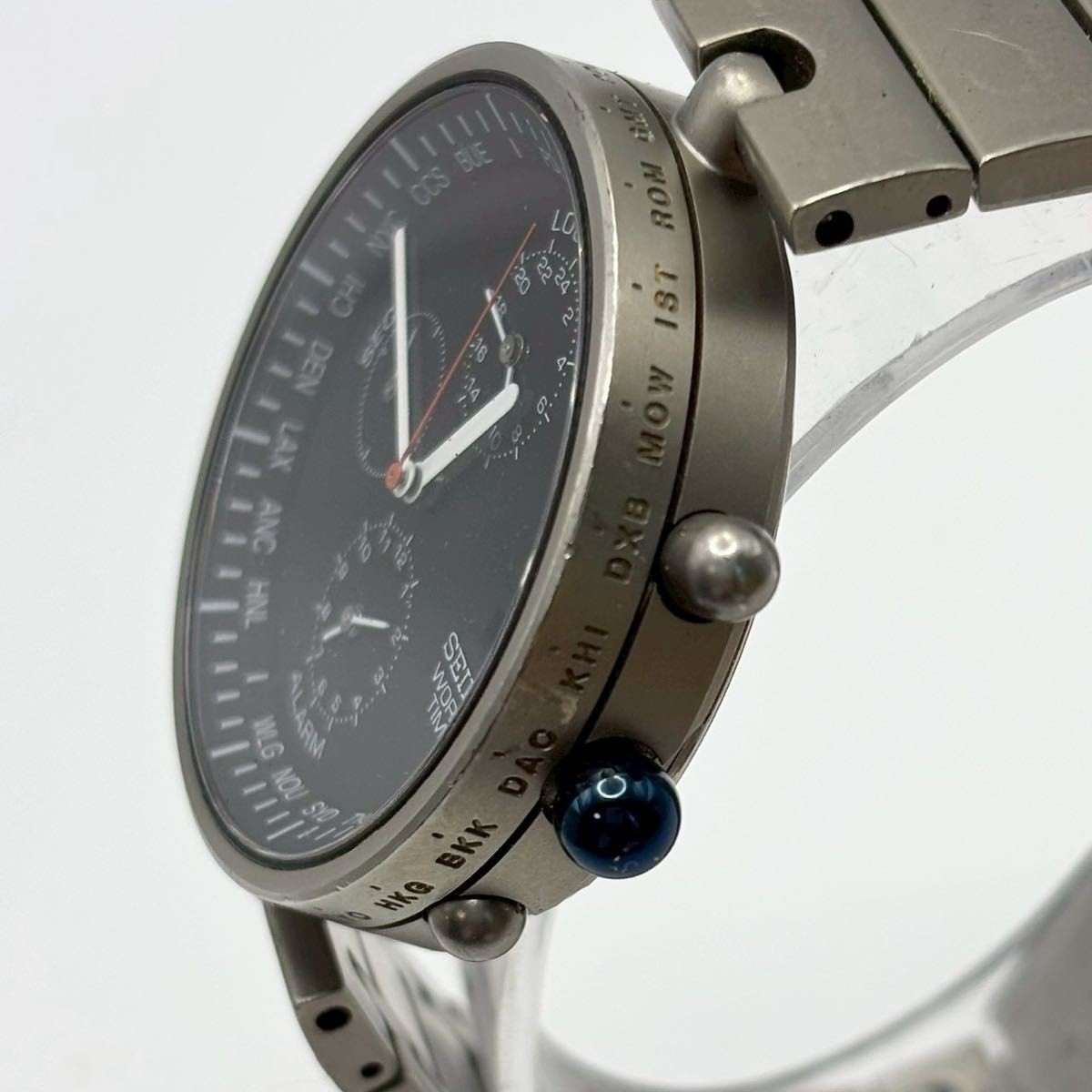 SEIKO World Time 5T52-0010 Quartz Limited Watch