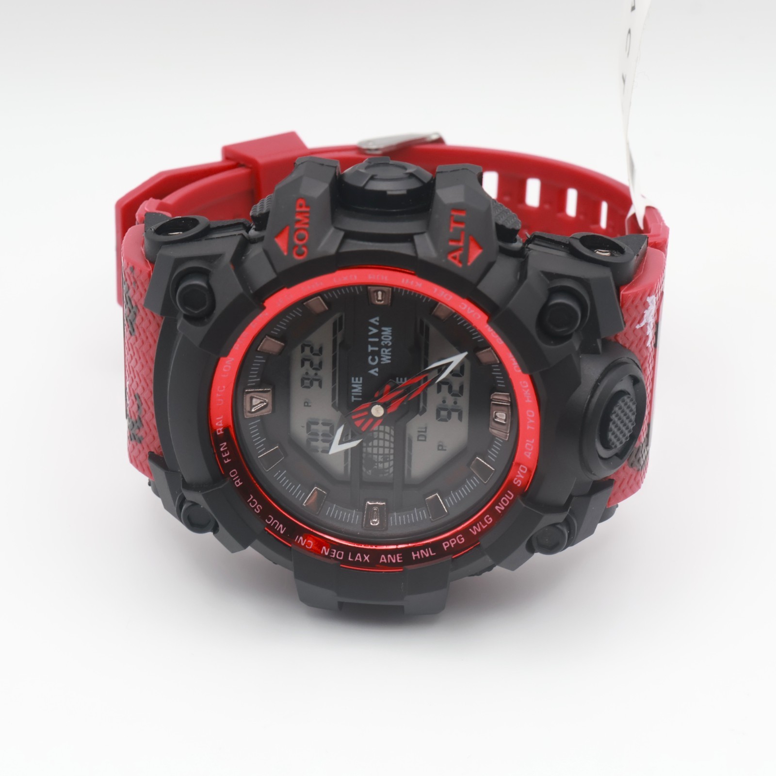 Invicta Activa Neo x Men’s Watch 55mm, Red, ACW428-005