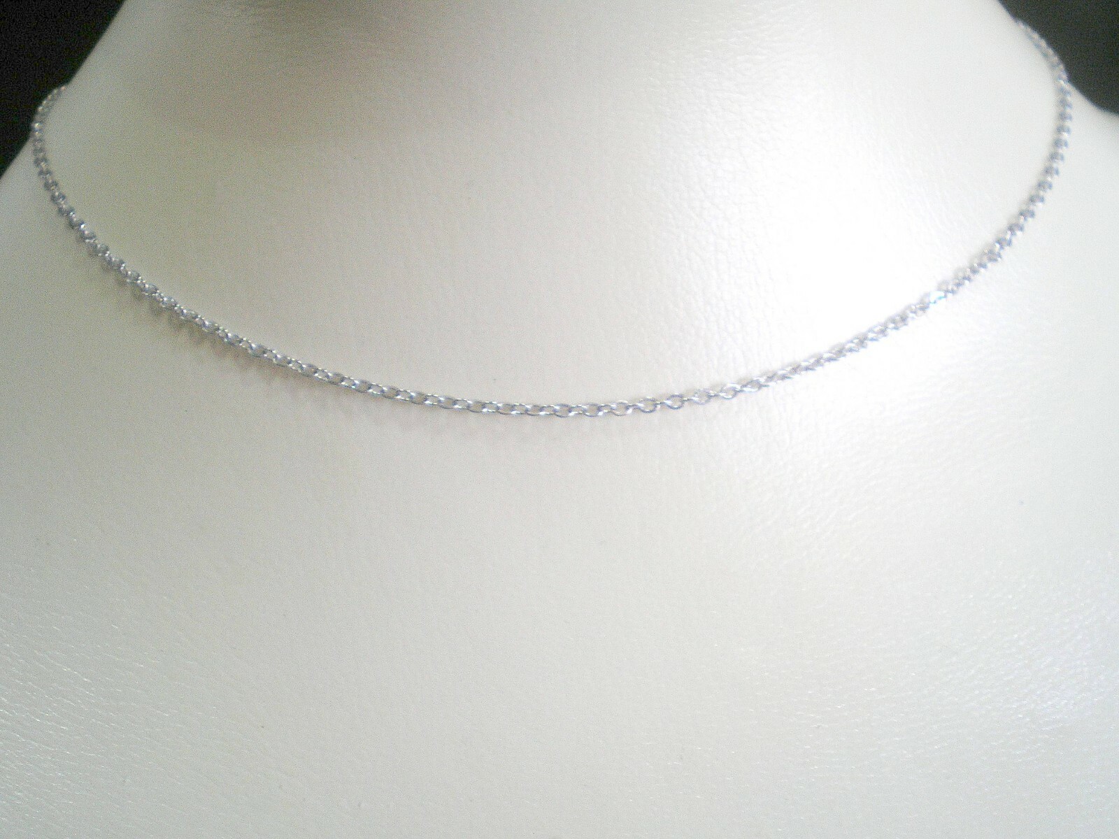 Stainless Steel Chain Necklace 15″,15.5″, 16″, 17.5″, 19.5″ L Girl Junior Adult