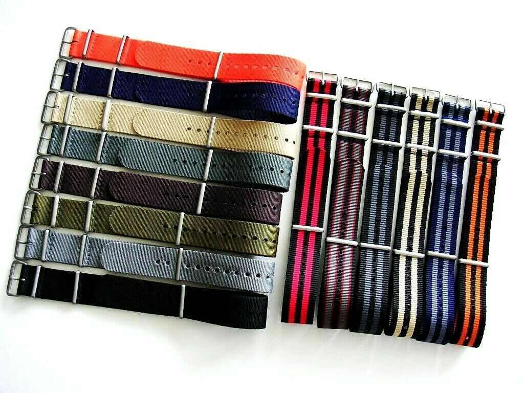 NATO ® Ballistic Nylon MoD RAF military G10 watchband Sport strap Bond IW SUISSE
