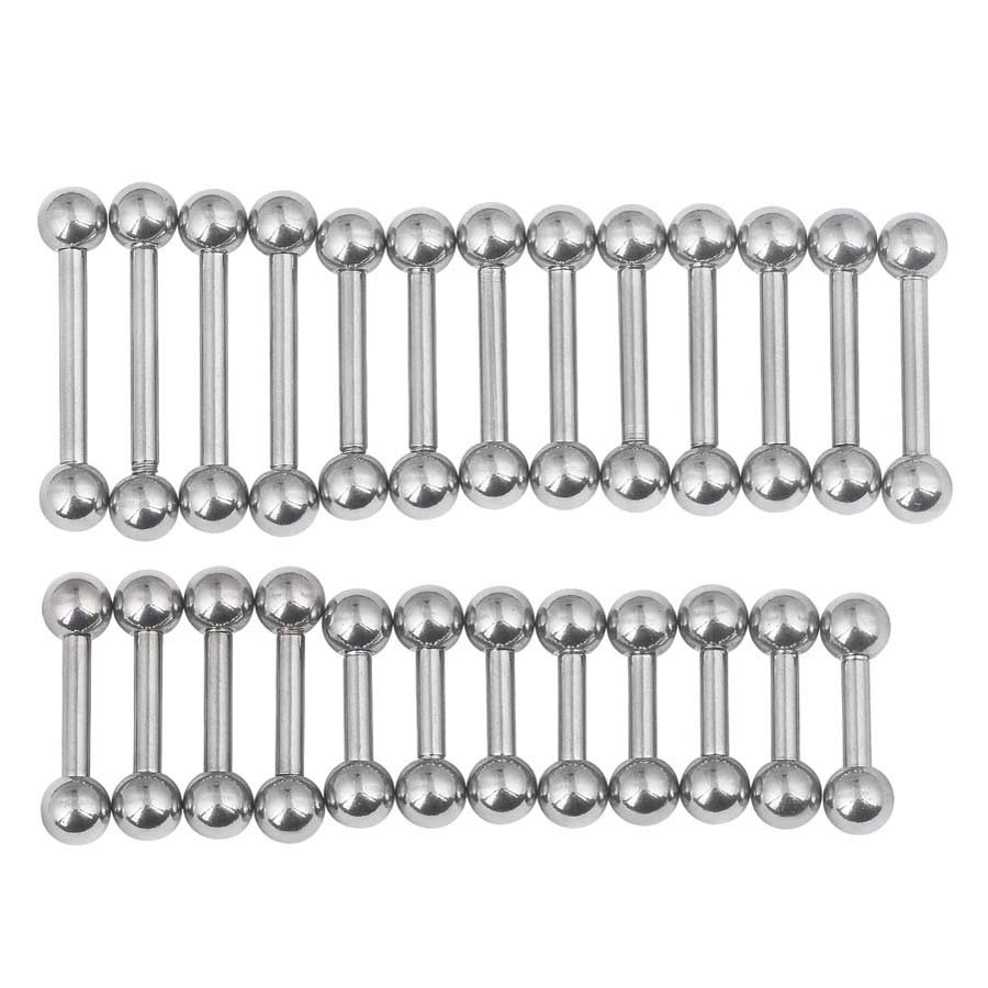 Wholesale Bulk lots Body Piercing Eyebrow Jewelry Belly Nose Tongue Bar Ring