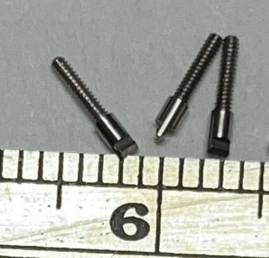 3 NOS Vintage Tap 10 Male Half Crown End Stem Lot for 2 Piece Stem System