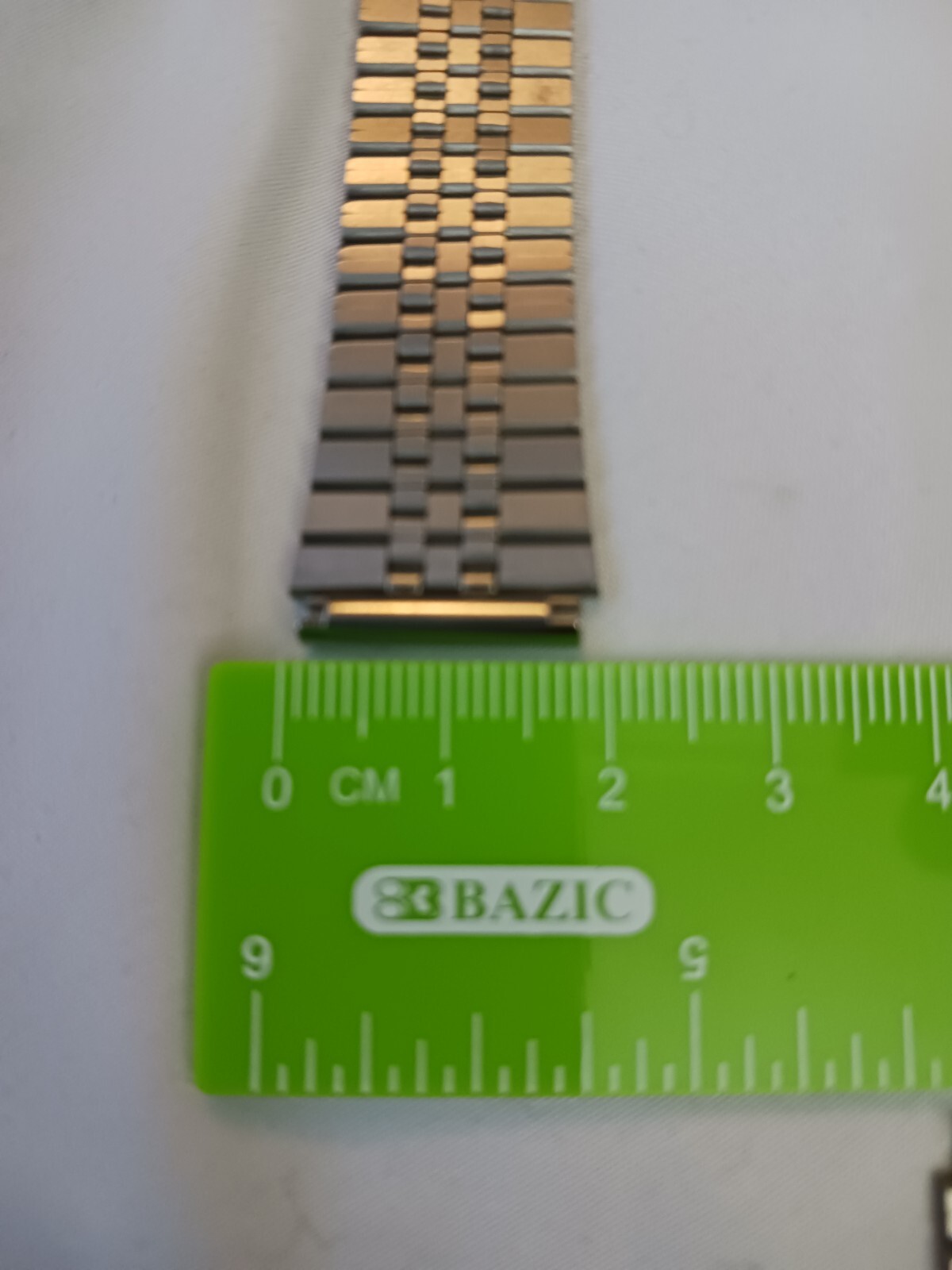 18mm ibico Flared Stainless Steel Nos 1970’s Vintage Watch Band LED LCD Swiss