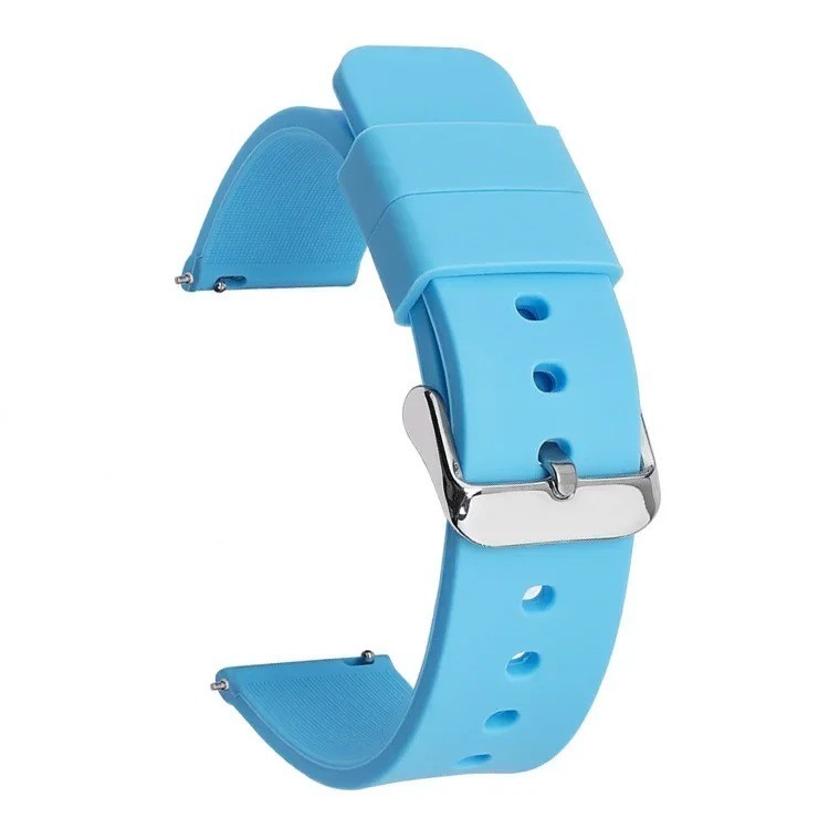 Silicone Watch Strap 14mm 16 18 19 20mm 21 22mm 24mm Waterproof Soft Rubber Band