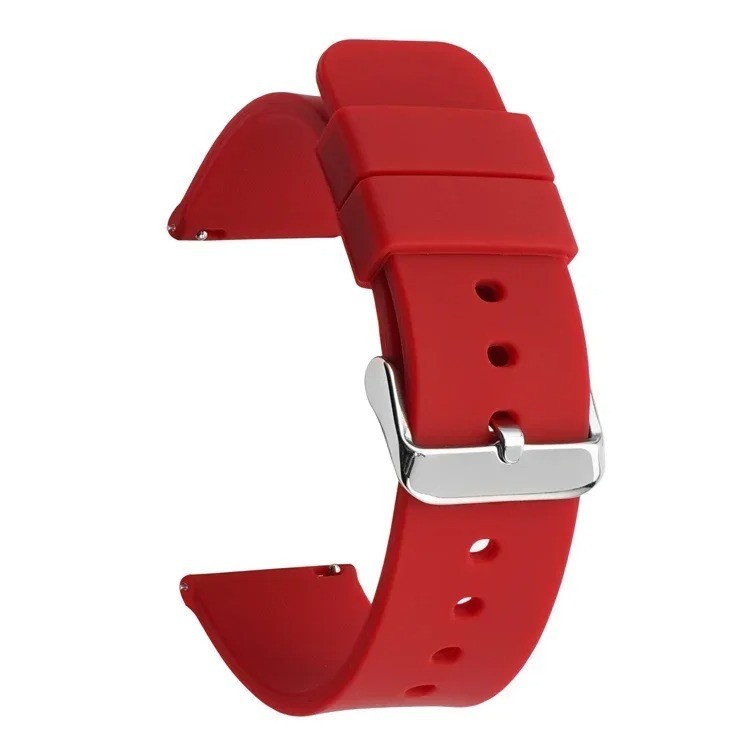 Silicone Watch Strap 14mm 16 18 19 20mm 21 22mm 24mm Waterproof Soft Rubber Band