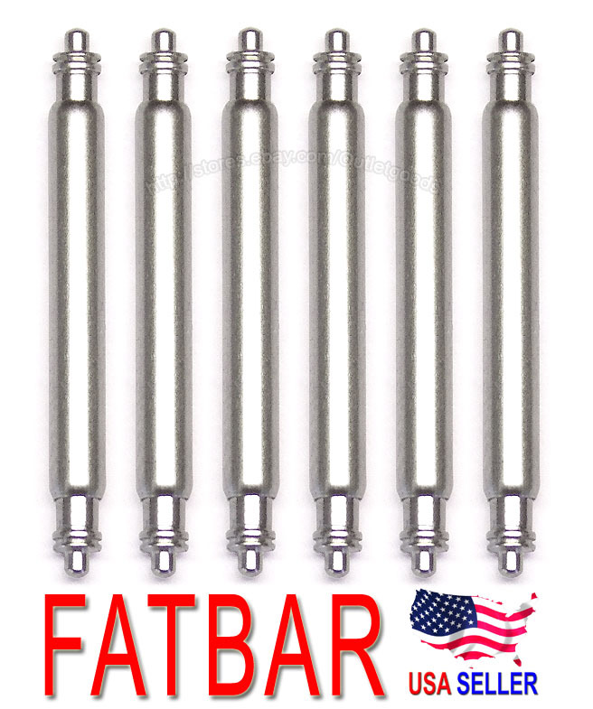 19mm 20mm 22mm FAT Spring Bar 2.5mm 6309 7002 SKX007 Monster SKX779 Diver Z20Z22