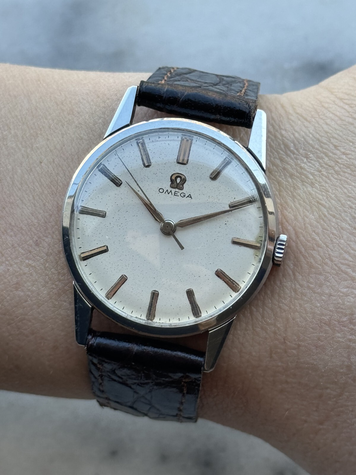 Vintage Omega Manual Cal.285 Mens Swiss Made 14714-61-SC Service Just Made