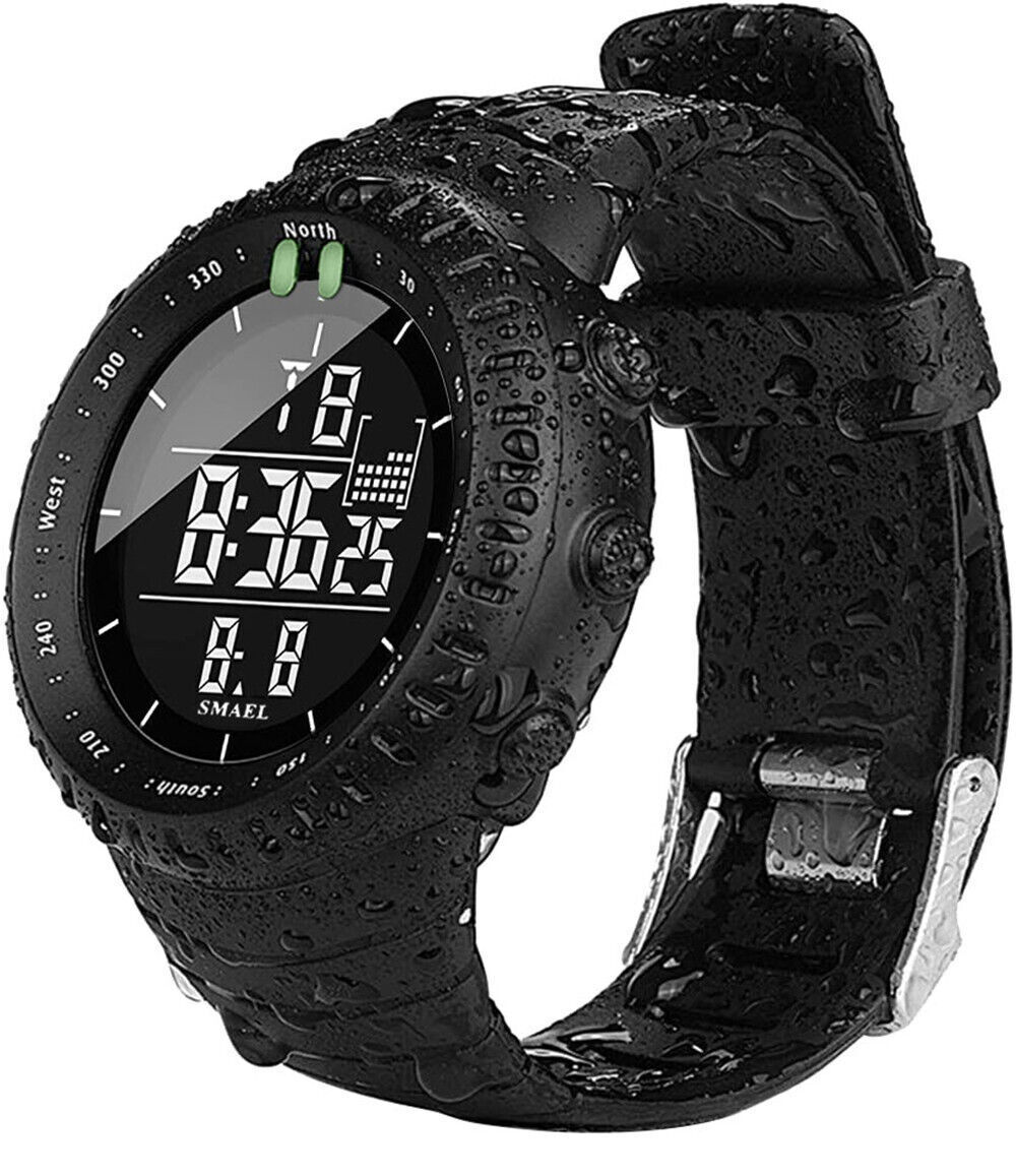 SMAEL Watch Men Digital Watches Student Boy Countdown Watch Military Wristwatch