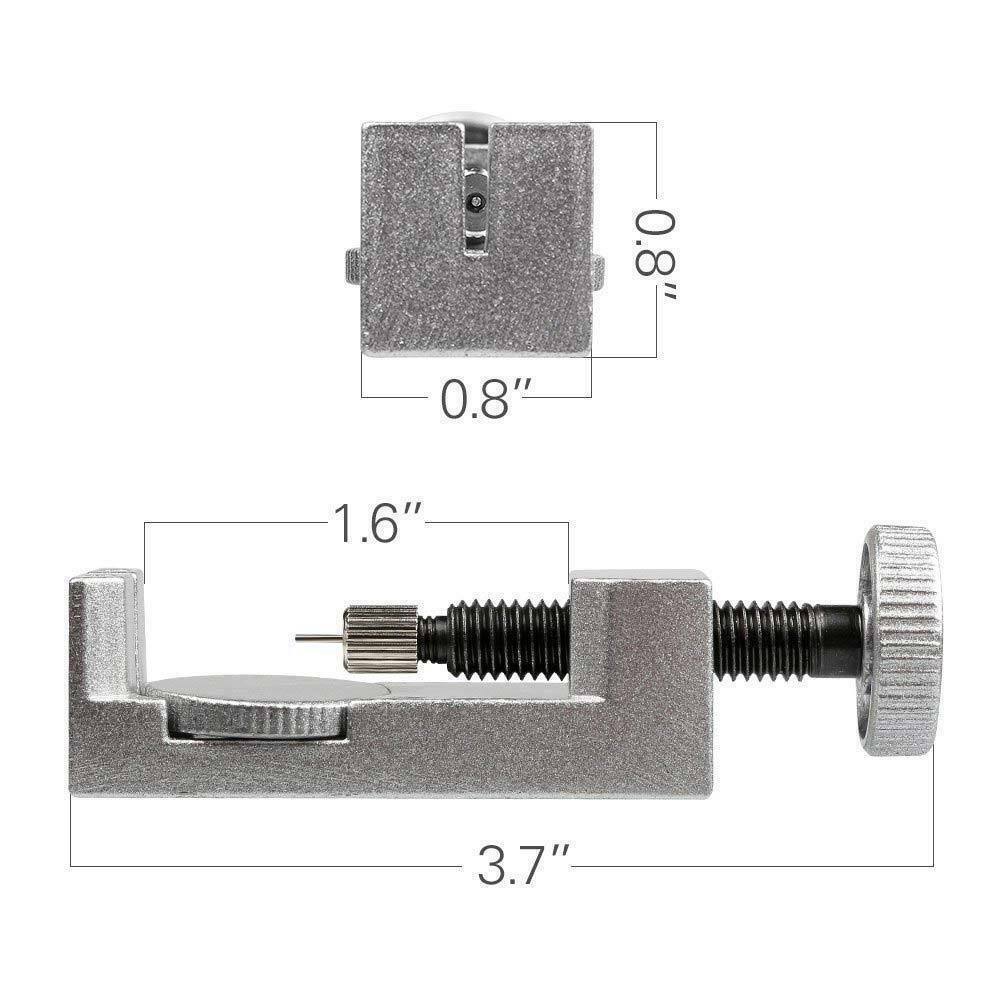 Metal Adjustable Watch Band Strap Bracelet Link Pin Remover Repair Tool Kit US