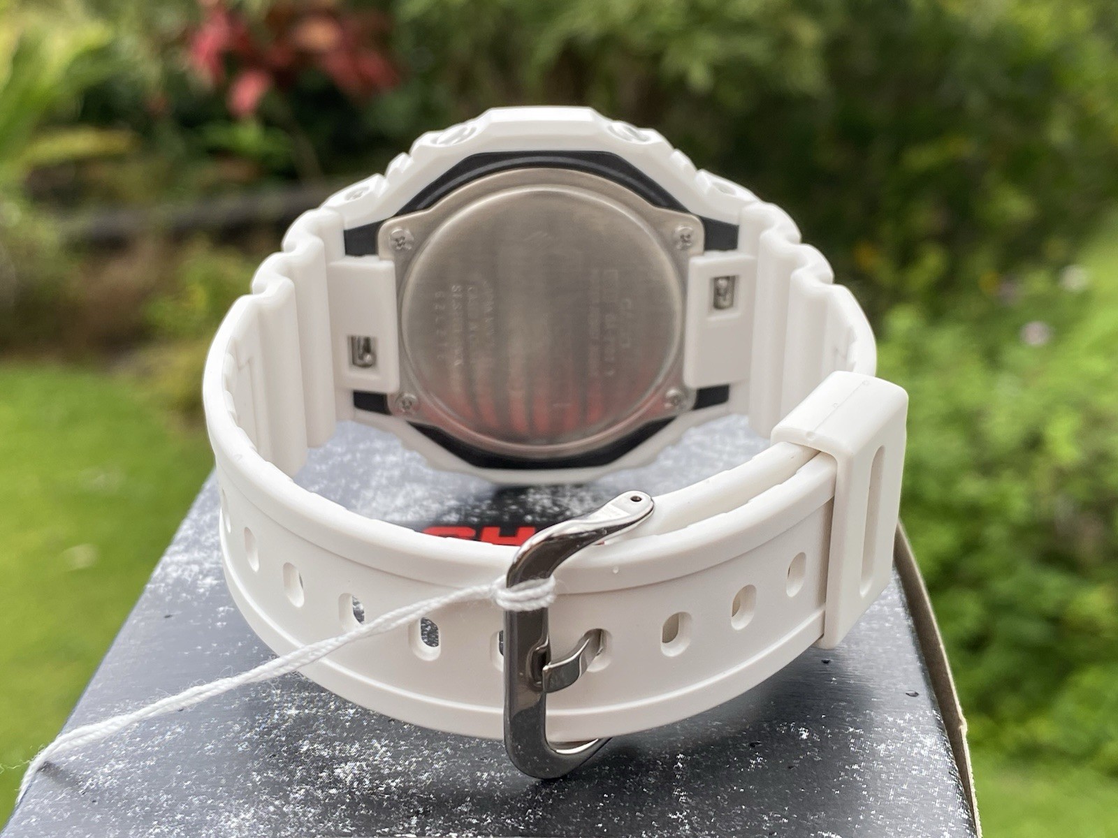 New Casio G-Shock GA2100 White Rainbow Carbon Digital Watch Limited Edition MOD