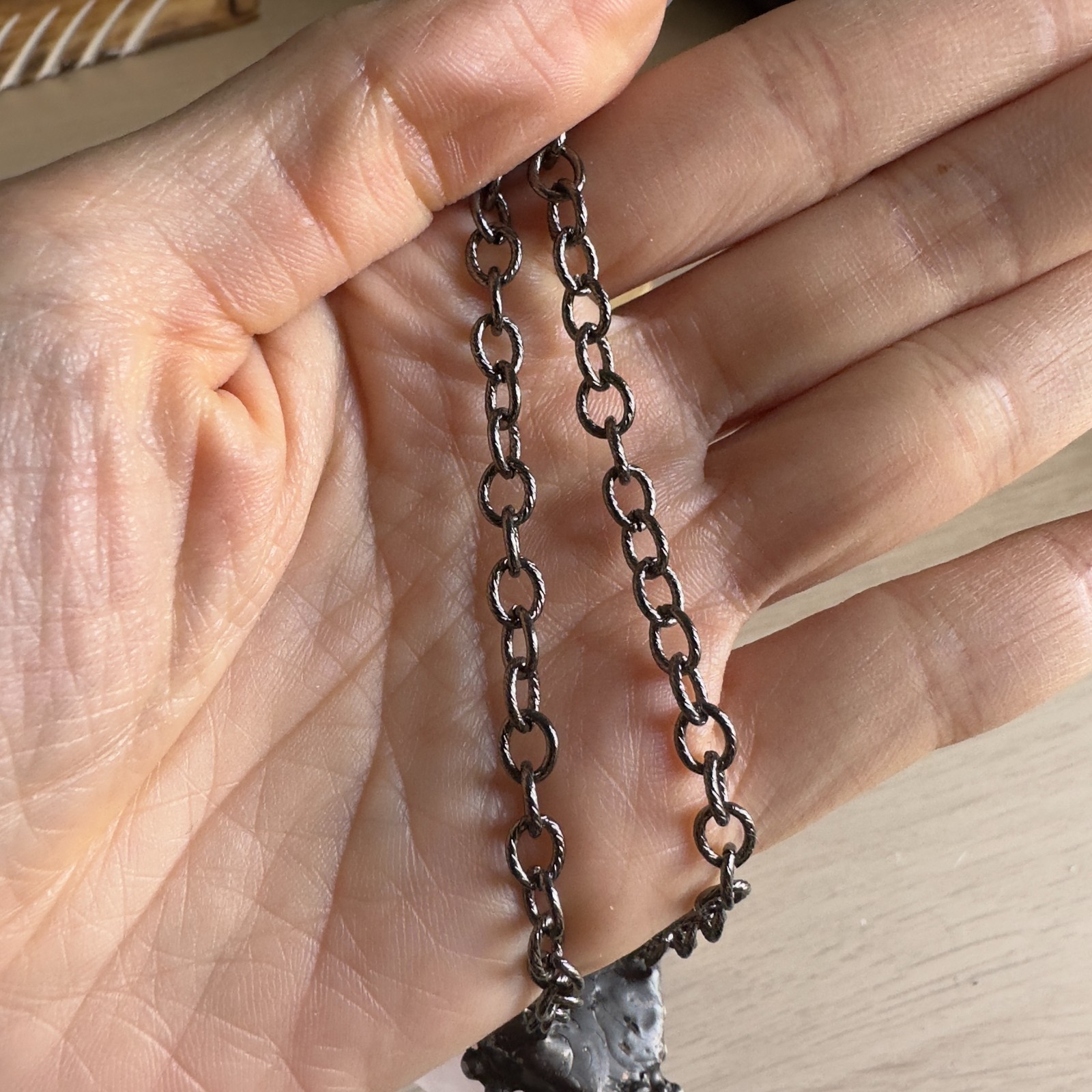 Rose Quart with Labradorite Decro Statement Necklace