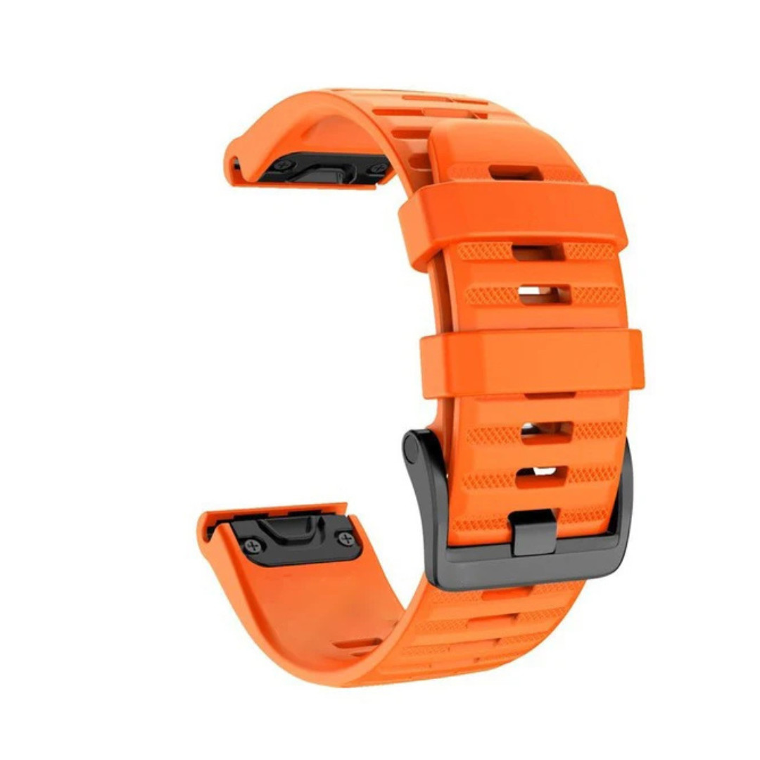 For Garmin Fenix 3 5X 6 Pro 6X 7 7X Sapphire Quickfit Silicone Watch Band Strap