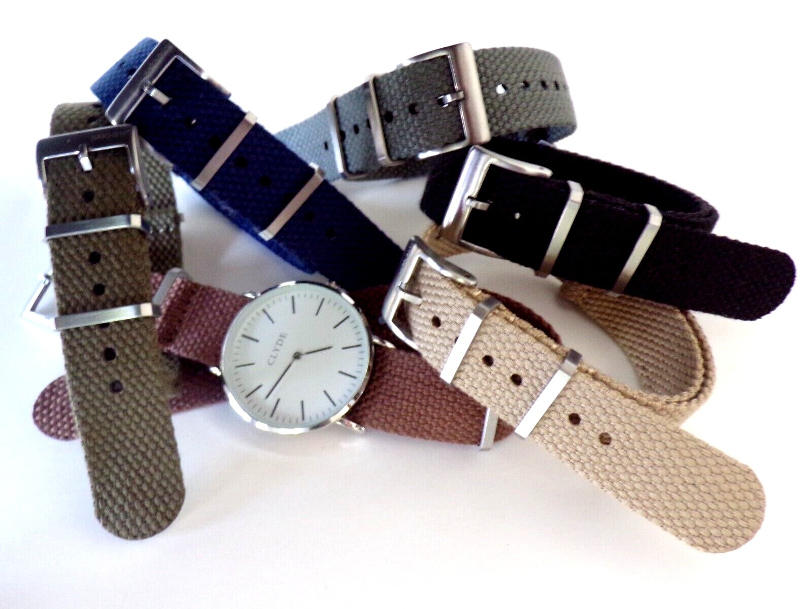 HEMP strap Cotton nylon ECO friendly Vegan military Soft NATO G10 watch band USA